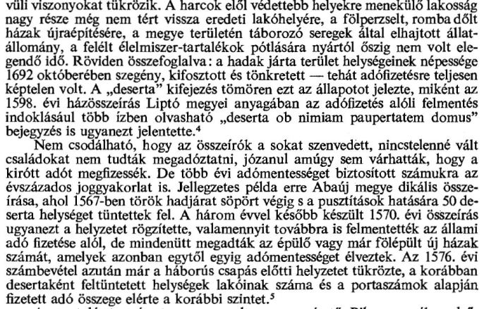 Dávid Zoltán: Az 1692.évi Összeírás forrásértéke