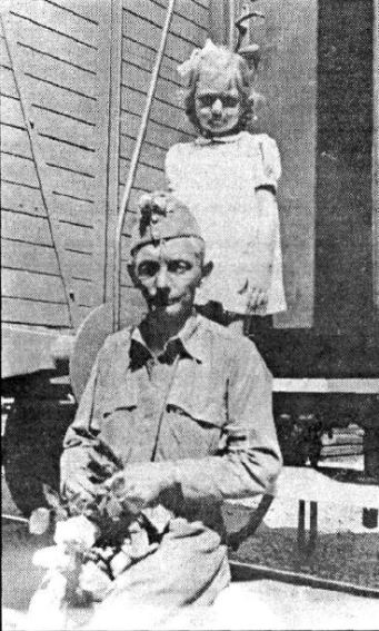 Tomka Emil és kislánya Szentesen