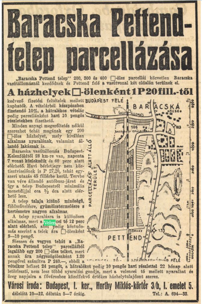 1931 BH Baracskai hird